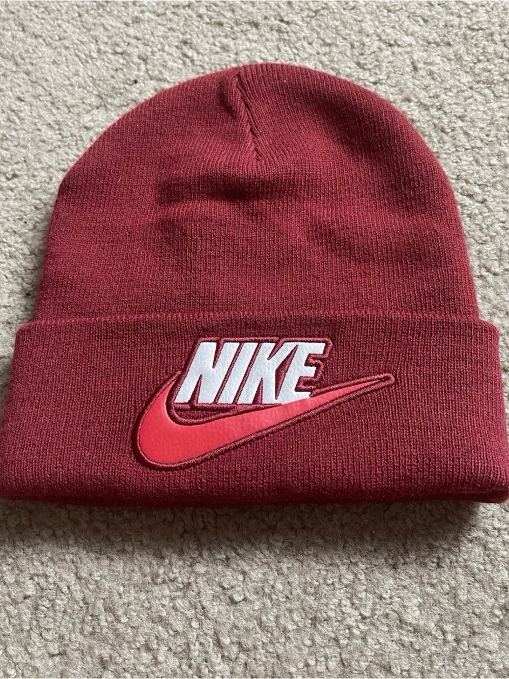 Supreme Nike Beanie Beanie Burgundy